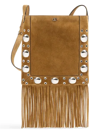 VALENTINO GARAVANI Suede Nellcote Cross-Body Bag