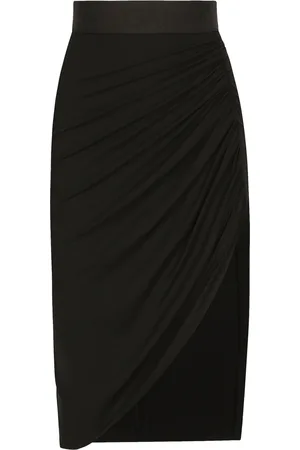 Dolce & Gabbana Ruched Pencil Skirt