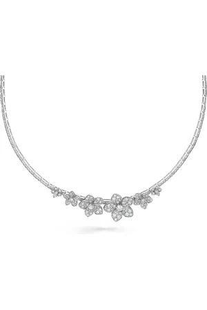 GRAFF Gold and Diamond Wild Flower Necklace
