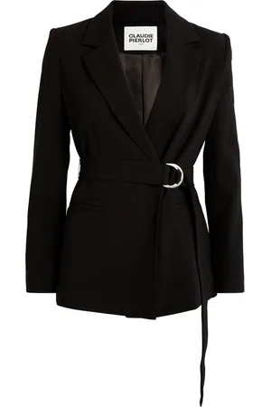 Claudie Pierlot Belted Blazer