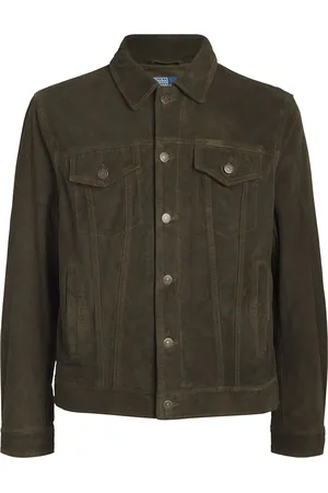Ralph Lauren Suede Trucker Jacket