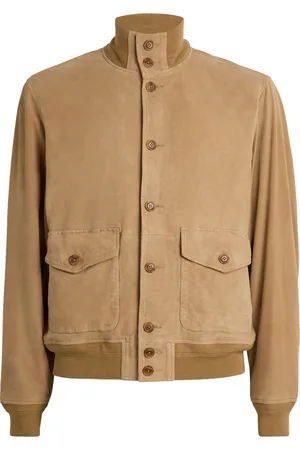 Ralph Lauren Suede Bomber Jacket