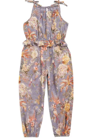 ZIMMERMANN Cotton Tallow Jumpsuit