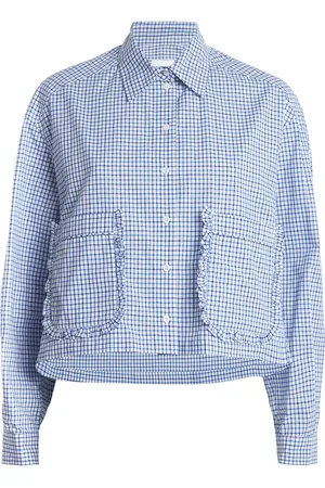 Claudie Pierlot Cotton Check Shirt