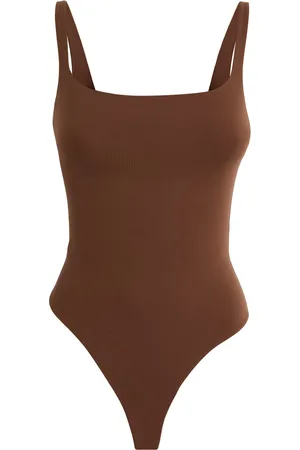 SKIMS Fits Everybody Square-Neck Bodysuit