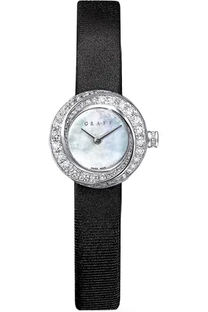 GRAFF White Gold and Diamond Spiral Watch