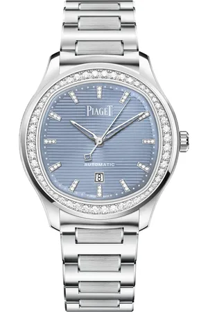 PIAGET Stainless Steel and Diamond Polo Date Watch