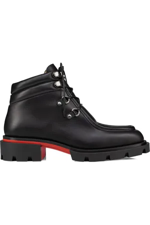 Christian Louboutin Our Pabelito Leather Ankle Boots