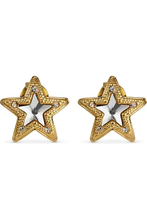 Jimmy Choo Crystal Star Stud Earrings