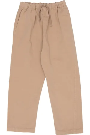 Caramel Cotton Leda Trousers