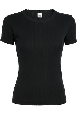 Leset Slim Fit Pointelle T-Shirt