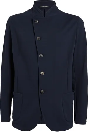 Emporio Armani Nehru-Collar Blazer