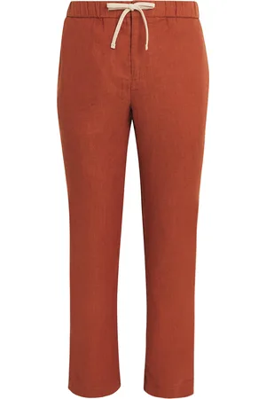 Frescobol Carioca Linen-Cotton Oscar Straight Trousers