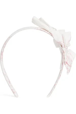 PATACHOU Bow-Detail Floral Headband