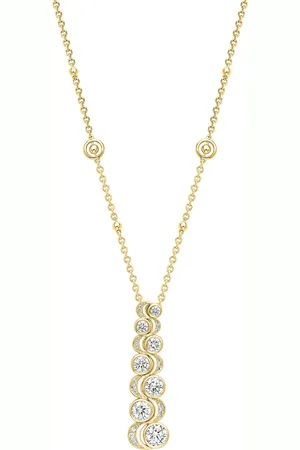Boodles Yellow and Diamond Over the Moon Necklace