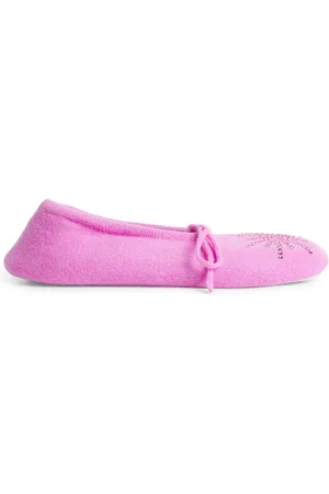 William Sharp Cashmere Crystal Dolly Slippers