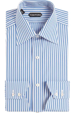 Tom Ford Cotton Baton Striped Shirt
