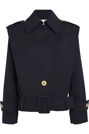 Patou Virgin Wool Belted Jacket