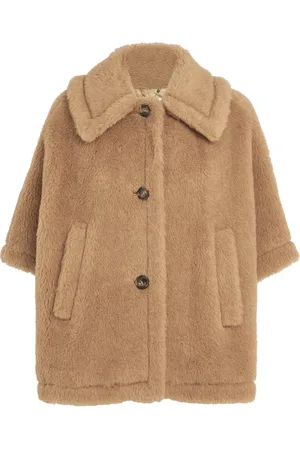 Max Mara Alpaca-Cashmere Wool Poncho