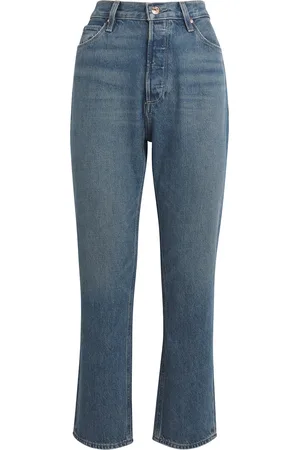 Paige Cropped Billy Straight Jeans