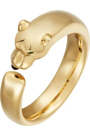 Cartier Yellow , Onyx and Tsavorite Garnet Panthère de Ring