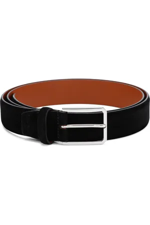 santoni Suede Belt