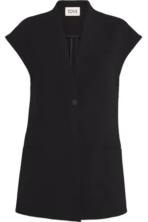 TOVE Wool-Blend Rian Sleeveless Jacket