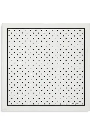 Dolce & Gabbana Silk Polka-Dot Scarf