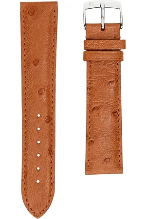 Jean Rousseau Classic Ostrich Leather Watch Strap