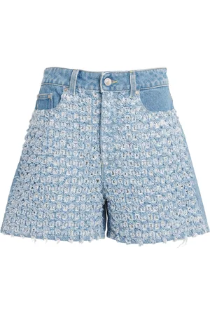 Stella McCartney Denim Bouclé Shorts