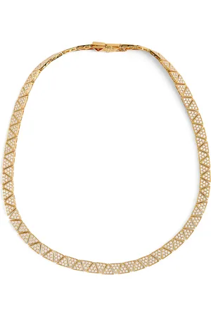 Anita Yellow and Diamond Cleo Choker