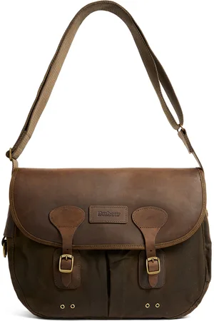 Barbour Waxed Tarras Messenger Bag