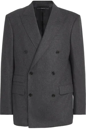 Dunhill Wool-Cashmere Double-Breasted Blazer