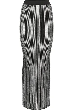 Missoni Embellished Ribbed Maxi Skirt