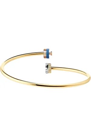 Boucheron Mixed and Diamond Quatre Blue Edition Bangle