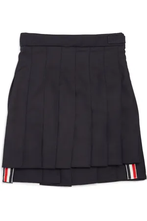 Thom Browne Wool Pleated Skirt