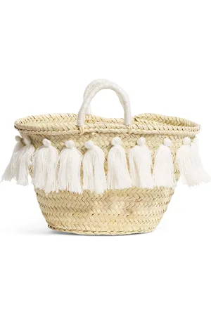 Bonita Medium Tassle Basket Bag