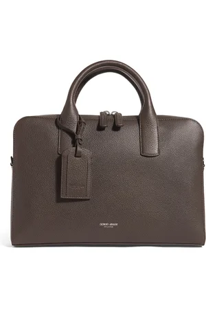 Giorgio Armani Leather Briefcase