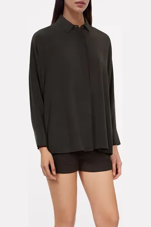 The Kooples Washed Silk Shirt
