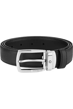 Montblanc Leather Trapeze Belt