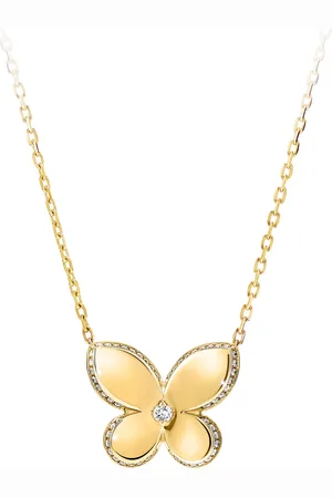 GRAFF Gold and Diamond Butterfly Necklace