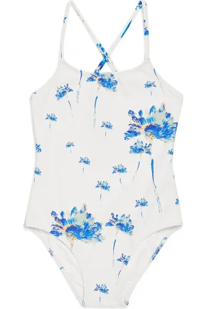 Vilebrequin Metallic Flower Print Swimsuit