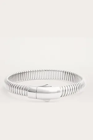 TOM WOOD Sterling Tubogas Bracelet