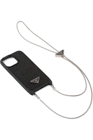 Prada Embellished iPhone 14 Pro Case
