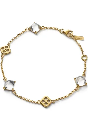 Baccarat Gold Vermeil and Crystal Mini Médicis Bracelet