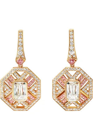 Boodles Yellow and Ashoka Diamond Fifth Avenue Drop Earrings