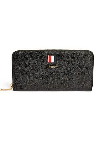 Thom Browne Leather Continental Zip Wallet