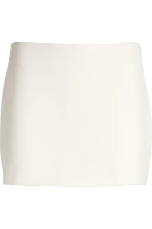 AEXAE Wool Contoured Mini Skirt
