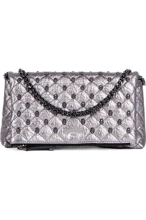 The Kooples Small Leather Skull Pouch