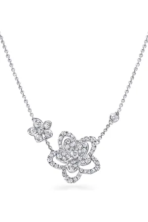 GRAFF Gold and Diamond Wild Flower Necklace
